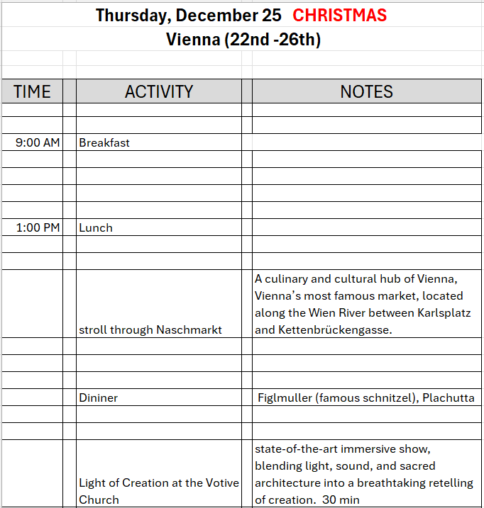 Thursday, December 25,&nbsp;2025